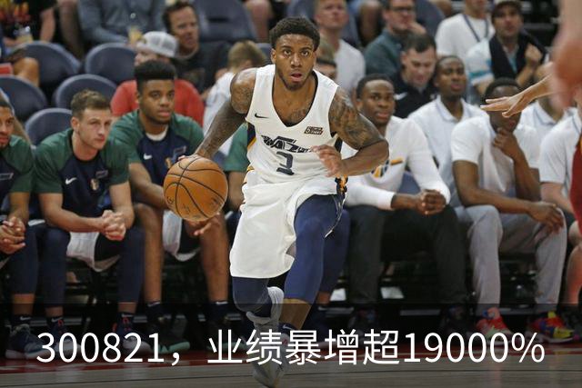 300821，业绩暴增超19000%